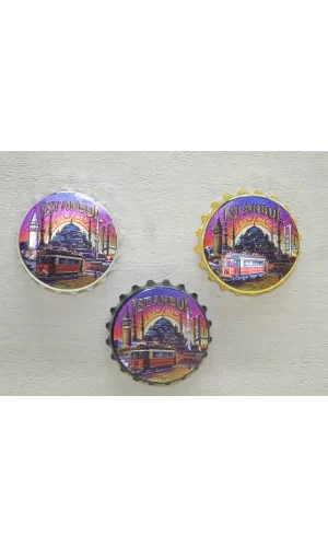 İstanbul Temalı Metal Magnet Alk4340