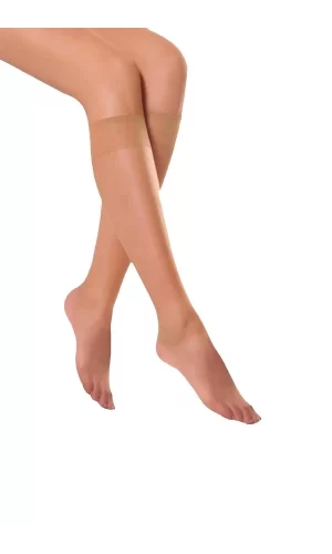 İtaliana Fit 15 Burunsuz Dizaltı Kadın Çorabı