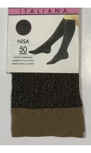 İtaliana Nisa Bayan Külotlu Çorap 2267 Gri 2