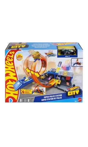 Jbm71 Hot Wheels Polis İstasyonu Oyun Seti