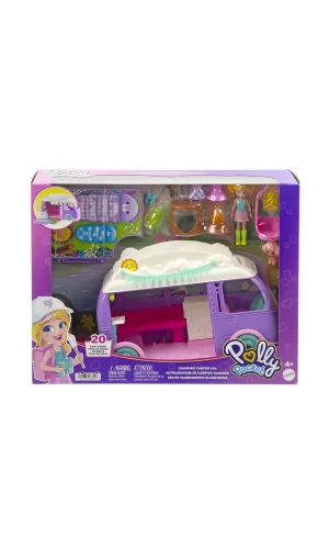 Jcc32 Polly Pocket Eğlenceli Karavan Oyun Seti
