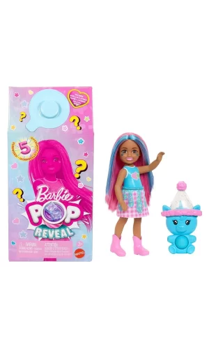 Jcn89 Barbie Chelsea Pop Reveal Milkshake Serisi