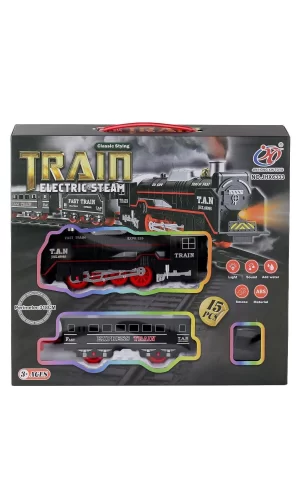 Jhx6333 Dumanlı Sesli Işıklı Tren 15 Parça