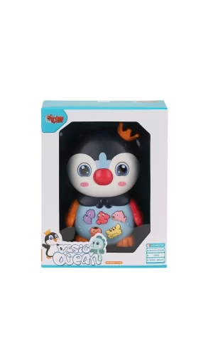 Jlg-855-115a Işıklı Ve Müzikli Penguen Pianosu -vardem Oyuncak