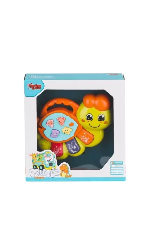 Jlg-855-64a Işıklı Ve Müzikli Solucan Bebek Pianosu -vardem Oyuncak