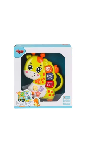 Jlg-855-66a Işıklı Ve Müzikli Zürafa Bebek Pianosu -vardem Oyuncak