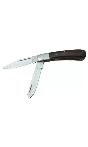 K-29 Falkon Çiftli Çakı 14 Cm - Ahşap Sap, Manuel