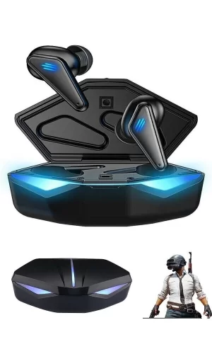 K-55 True Kablosuz Oyuncu Kulaklığı Işıklı Kulakiçi Bluetooth Kulaklık 5.0