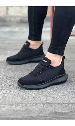 K&A  KA063 Kömür Triko Erkek Spor Ayakkabı