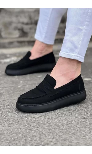 K&A  KA161 Kömür Süet Erkek Casual Ayakkabı