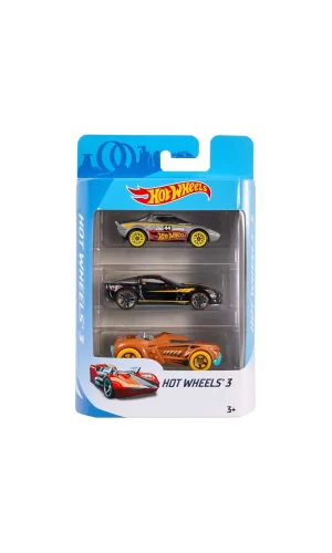 K5904 Hot Wheels 3lü Araba Seti
