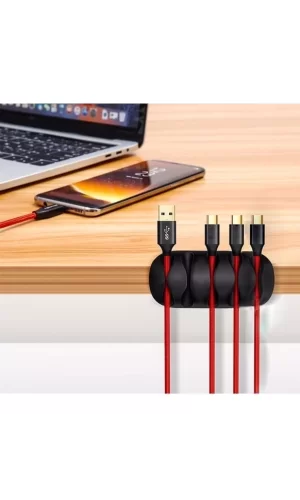 Kablo Kanalı 5 Kanallı Tutucu - 3 Adet