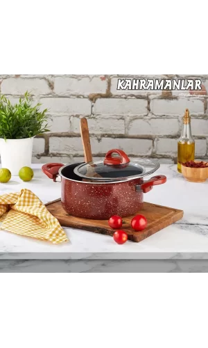 Kahramanlar Kiremit Derin Tencere 24cm