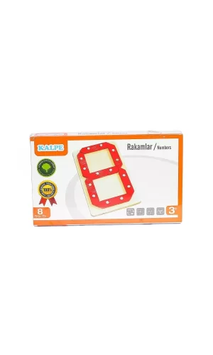 Kal-1010 Ahşap Rakamlar -chiva