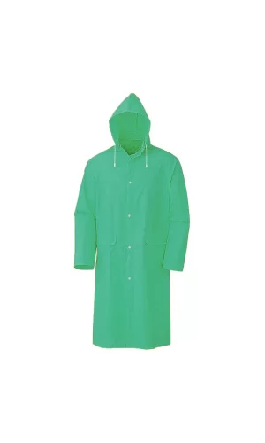 Kapşonlu Cepli Lüx Yağmurluk Haki Yeşil - Standart Beden 2xl