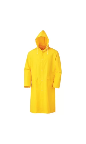 Kapşonlu Cepli Lüx Yağmurluk Sarı - Standart Beden 2xl