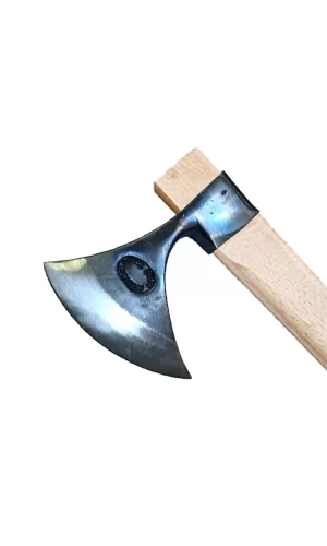 Karacasu Saplı Ay Balta 90 Cm - Dövme Çelikten