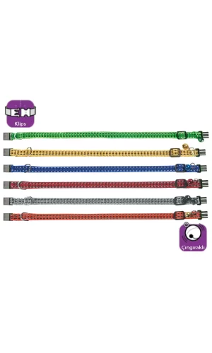 Karlie Kedi Tasma Çing. 25-35Cm Karişik Renkli