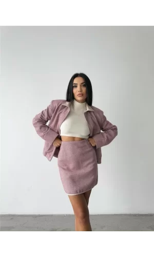 KAŞE KISA ETEK - Pembe