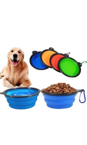 Katlanabilir Kedi Köpek Mama-Su Kabı