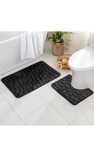 Kaymaz Hafızalı Köpük Banyo Paspası