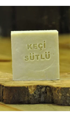 Keçi Sütü Sabunu Hatay El Yapımı %100 Organik Doğal Sabun 1 Kalıp 130 Gram