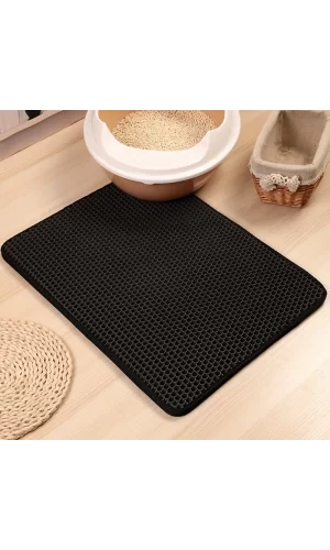 Kedi Elekli Tuvalet Önü Paspası  45 cm - 65 cm Gr