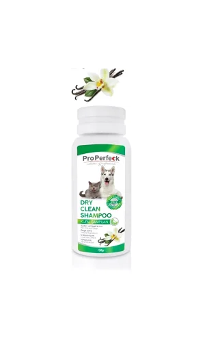 Kedi Köpek Kuru Toz Vanilyalı Kokulu Şampuan 150 gr