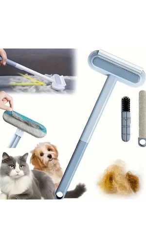 Kedi Köpek Sihirli Tüy Temizleme Fırçası 4 ü 1 Arada