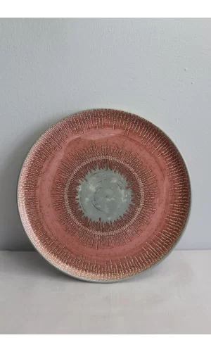 Keramika Ephesus Reaktif Pasta Tabak 21cm