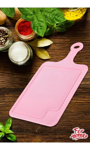 Kesme Tahtası Kaydırmaz Plastik Kesme Sunum Tahtası Pratik Kesim Panosu 165x315 Mm Royaleks-FR-105