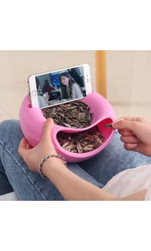 Keyif Çerezlik Telefon Standlı Çerez Kasesi