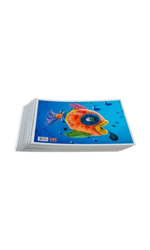 Kika Resim Defteri Spiralli 17x25 12li