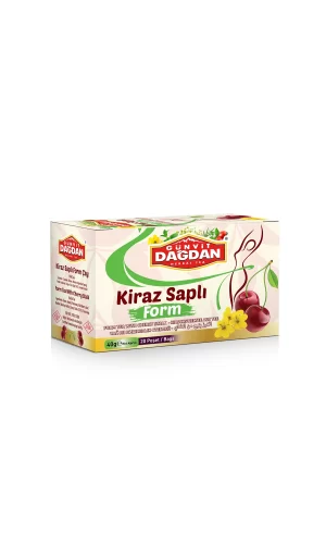 Kiraz Saplı Form Çayı  Bardak Poşet 20’li
