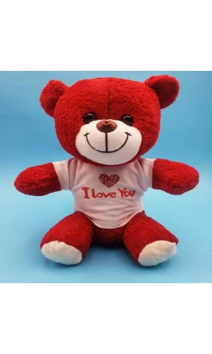 Kırmızı I Love You Ayıcık