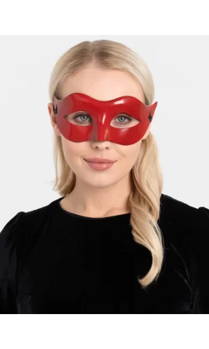 Kırmızı Renk Masquerade Kostüm Partisi Venedik Balo Maskesi