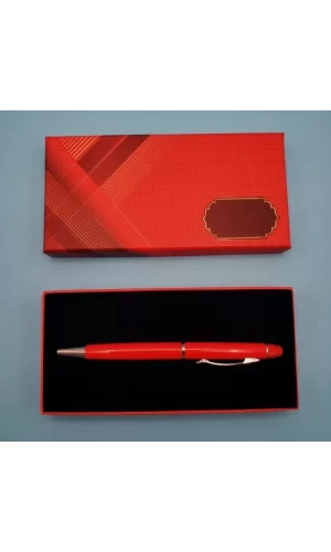 Kırmızı Tükenmez Kalem Touchpen