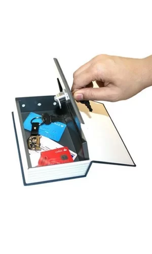 Kitap Görünümlü Gizli Kasa
