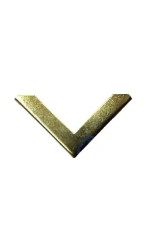 Kitap, Kapak, Menü, Albüm Köşesi, Büyük - 23x40mm, Sarı, 10 Adet