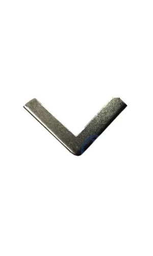 Kitap, Kapak, Menü, Albüm Köşesi, Orta - 18x32mm, Nikel, 1000 Adet