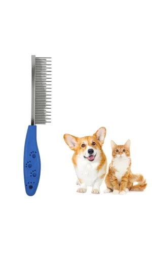 Kıtık Açıcı Metal Kedi Köpek Tarağı