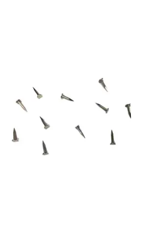 Klips, Menteşe, Ayağı Çivisi 7mm Çelik - Nikel 10gr