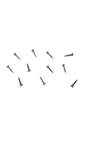 Klips, Menteşe, Ayağı Çivisi 9mm Çelik - Siyah 100gr