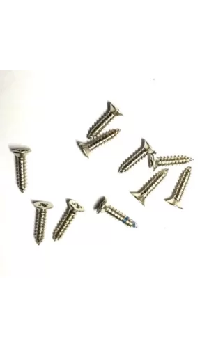 Klips, Menteşe, Ayak, Ağaç, Sunta Vidası 2,2x9,5mm - Nikel 1000 Adet