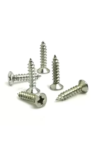 Klips, Menteşe, Ayak, Ağaç, Sunta Vidası 3x13 Mm - Nikel 100 Adet