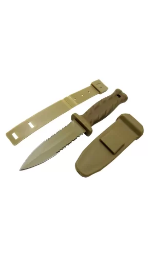 Knives S30v Haki Av Bıçağı 22cm - Testere Detaylı, Kılıflı
