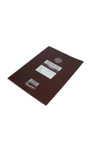 Kocaoluk Yoklama Fişli Ders Defteri 8 Derslik Plastik Kapak