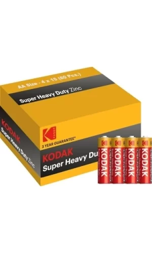 Kodak Aa Pil Super Heavy Duty Çinko Karbon Kalem Pil 60