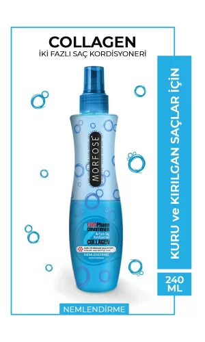 Kolajen Çift Fazlı Kondisyoner Fön Suyu 240 ML - mrfs