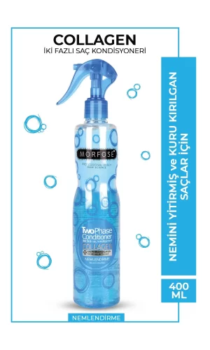 Kolajen Çift Fazlı Kondisyoner Fön Suyu 400 ML - mrfs